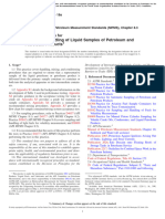 Mixing and Handling of Liquid Samples of Petroleum and Petroleum Products