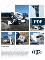 Fiori Self Loading Concrete Mixer DB 460