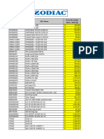 Zodiac Price List 2023 Marco Z Lupi Final