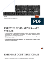 Espécies Normativas 1