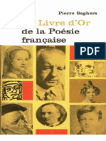 Pierre Seghers - Anthologie. Le Livre D'or de La Poésie Française. Des Origines À 1940 - (1976)