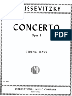 Concerto Op. 3 (Contrabbasso)