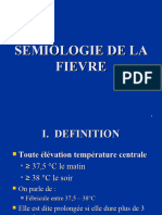 Semiologie Des Fievres