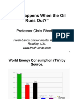 Chris Rhodes - What Happens When The Oil Runs Out