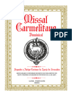 Missal Carmelitano Dominical