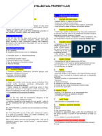 Intellectual Property Law - NOTES