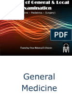 Manual of General Local Examination (Medicine - Paediatrics - Surgery) V 12.0