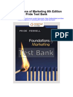 Foundations of Marketing 8th Edition Pride Test Bank