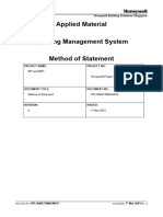 BIP BEP BMS - General - Method Statement - R0