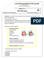 2º Ano - Língua Portuguesa v.02 - Semanas 5 e 6 - EMILLY