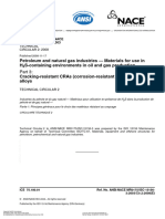 NACE MR0175 - 2008 Petroleum and Natural Gas Industries - Materials For Use in H2S-Containing Environments in Oil and Gas Production P-3