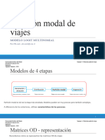 Semana 4 - Partición Modal