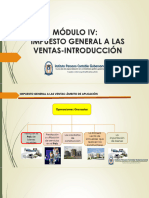 Modulo Iv Impuesto General A Las Ventas-Introducción