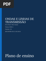 Ondas e Linhas de Transmissão