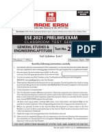 Question - 23 - GS and Aptitude