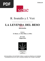 R. Soutullo y J. Vert: La Leyenda Del Beso