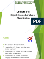 Lect4 OOSD Analysis Classification