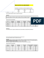 Taller 7 Ejercicios Datos No Agrupados