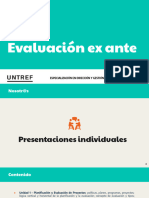 Clase 1 Planificacion y Evaluacion de Proyectos