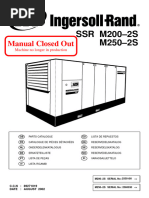 SSR M200-2S M250-2S: Manual Closed Out