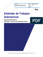 QB2-0000-SSO-STD-014 Estandar Trabajos Submarinos