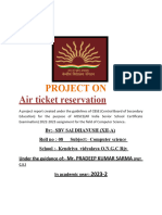 Air Ticket Reservation CS IP