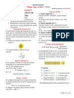 Razonamiento Matematico 3°probabilidades Lunes 09 Octubre 2023