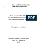 Aporte de La Nanotecnologia en La Existencia Del Ser Humano