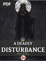 A Deadly Disturbance (One-Shot Nível 5 - D&D 5E)