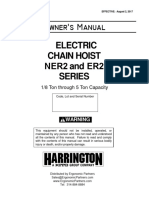 Harrington ER2 - NER2 Electric Manual