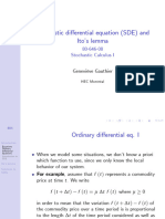 Stochastic Differential Equations