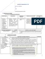 Sesión de Aprendizaje N°4cyt 2da Exp