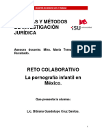 Reto Colaborativo. La Pornografía Infantil en México