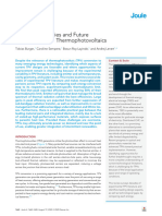 Present Efficiencies and Future Opportunities in Thermophotovoltaics