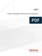 Mindray MX7 Specification Sheet