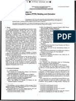 ASTM D 1457 Standard Specification For Polytetrafluoroethylene (PTFE) Molding and Extrusion Materials