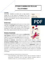 DREPANOCITOSIS O ANEMIA DE CÉLULAS FALCIFORMES (Comisión) Alicia