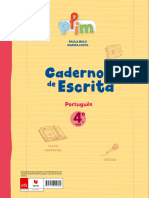 Caderno de Escrita (Edição Do Professor)