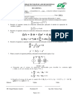 1 Examen de Ecuaciones Diferenciales