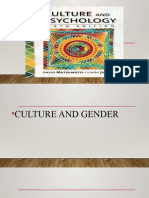 Culture and Gender