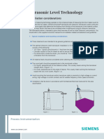 Installing Ultrasonic Level Sensors