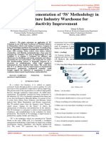 Study and Implementation of 5S Methodolo