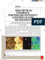 Optical LED Intensity Control 808AE