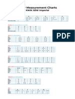 Body Measurement Charts