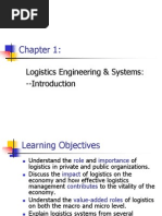 Logistics Engineering & Systems: - Introduction