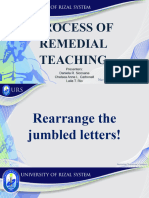 Process of Remedial Teaching (Prelim) - REVISED