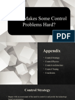 What Makes Some Control Problems Hard?