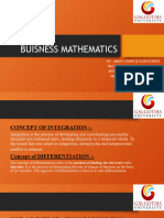 BUISNESS MATHEMATICS by Raj Pratap Singh