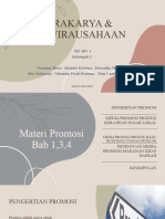 PRAKARYA & KEWIRAUSAHAAN ''Promosi''