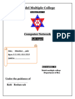 Networking Lab Report Prithivi